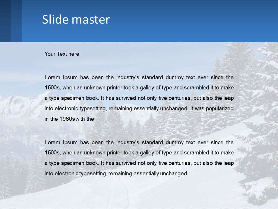 Nature Track Active PowerPoint Template