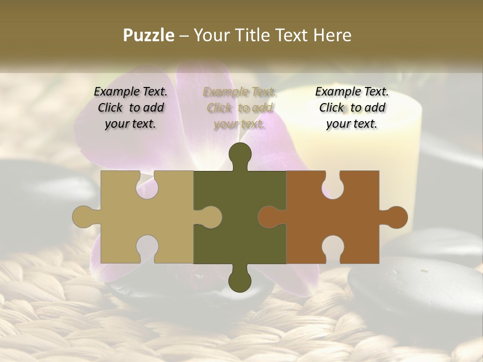 Body Moisturizer Meditation PowerPoint Template