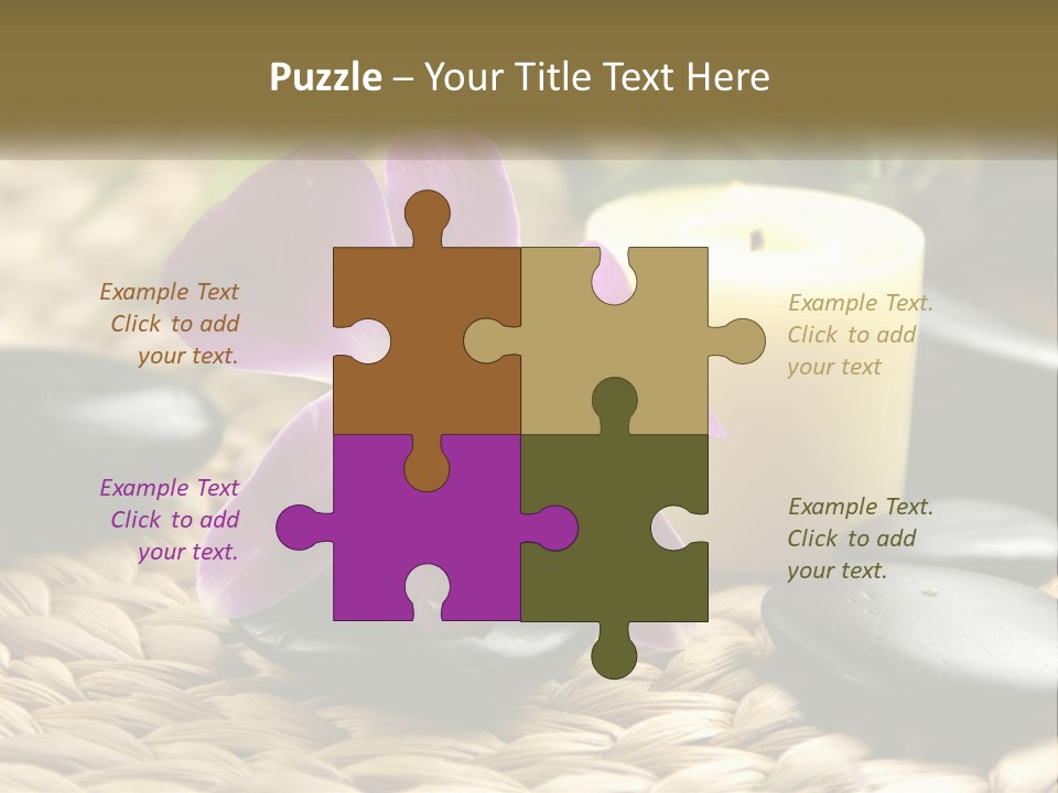 Body Moisturizer Meditation PowerPoint Template