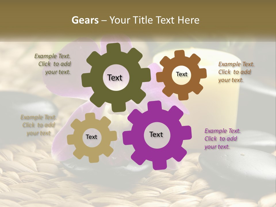 Body Moisturizer Meditation PowerPoint Template