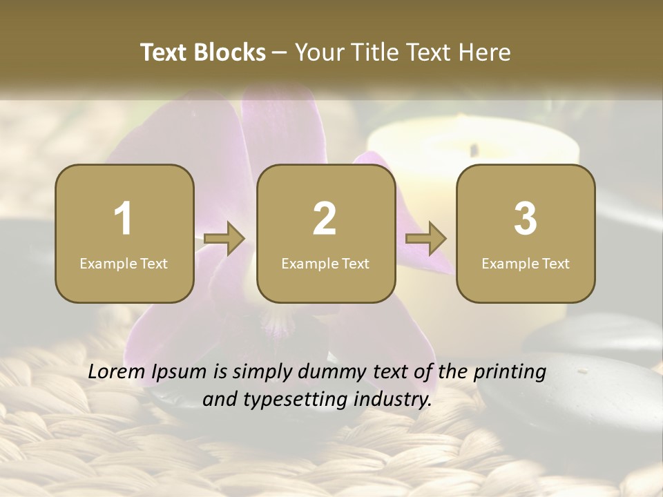 Body Moisturizer Meditation PowerPoint Template