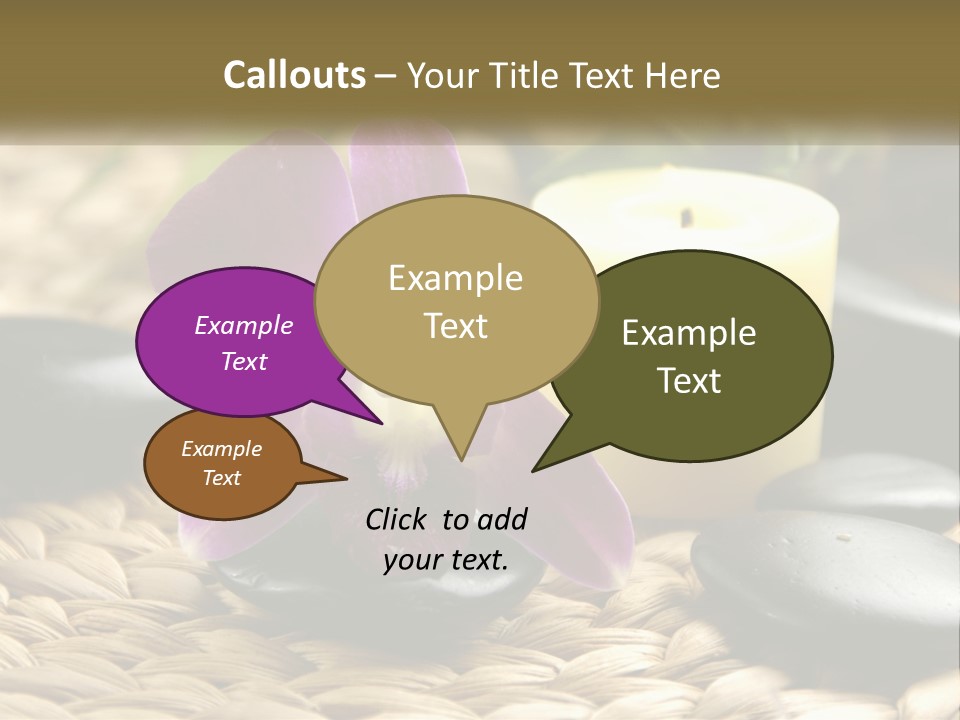 Body Moisturizer Meditation PowerPoint Template