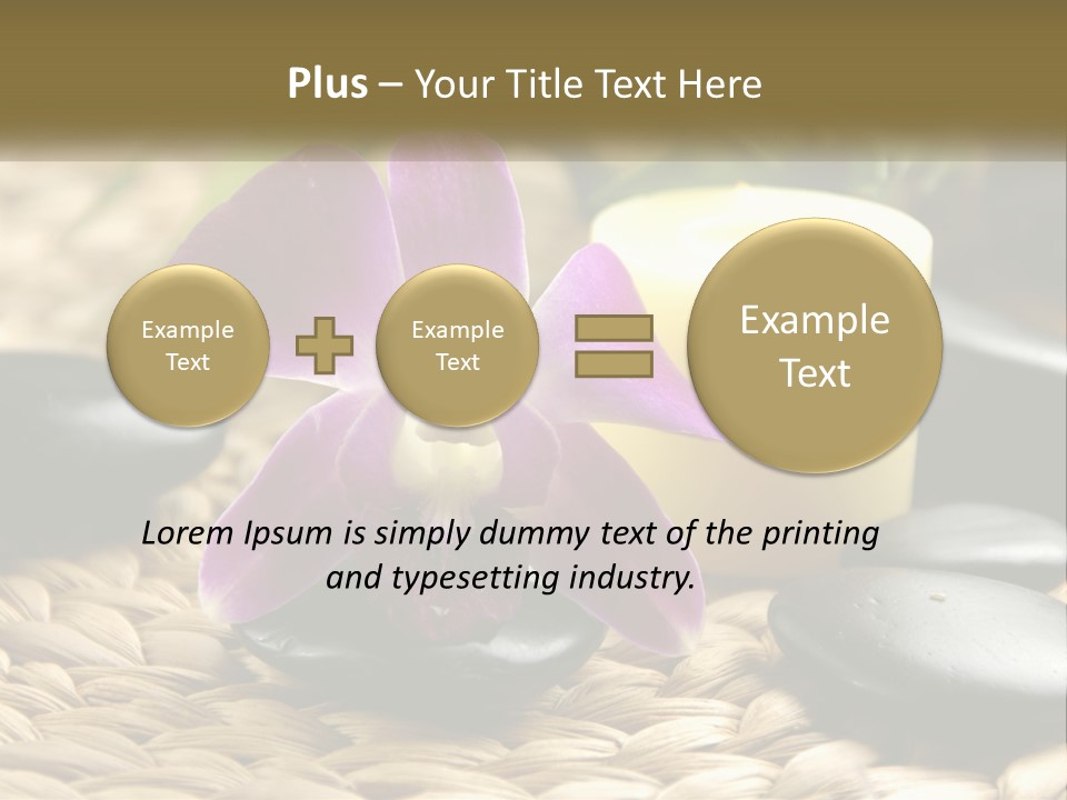 Body Moisturizer Meditation PowerPoint Template