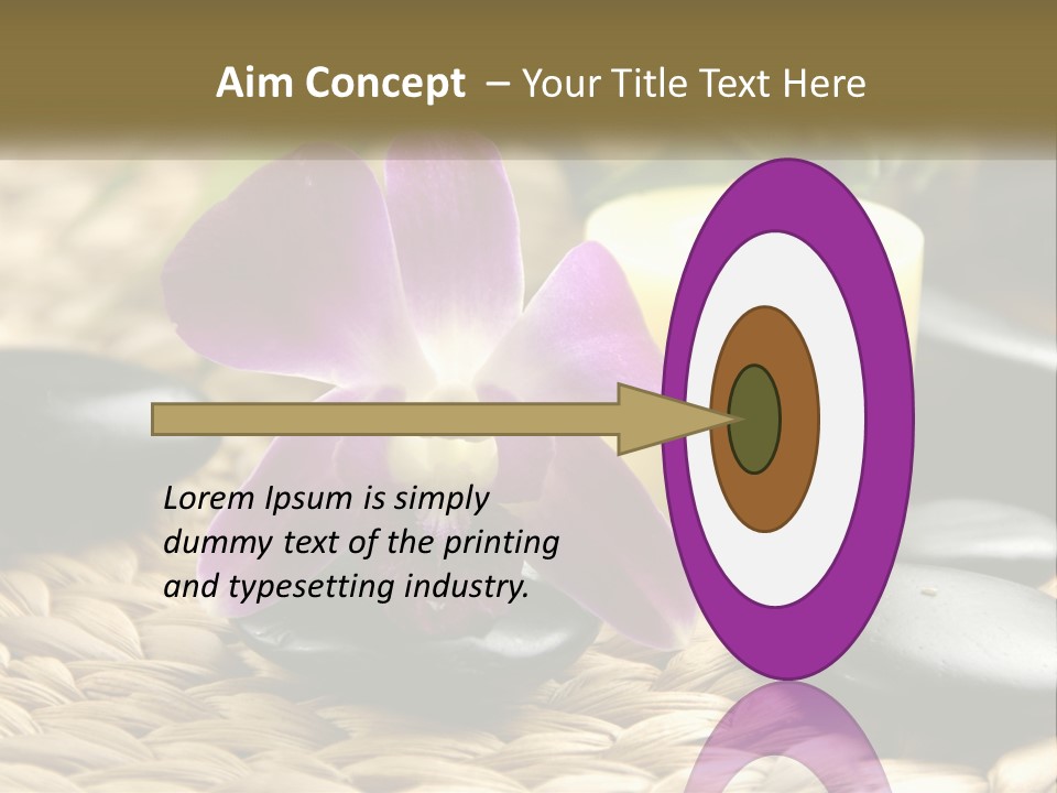 Body Moisturizer Meditation PowerPoint Template