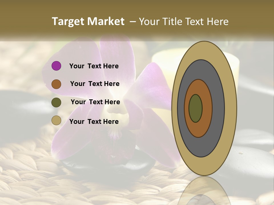 Body Moisturizer Meditation PowerPoint Template