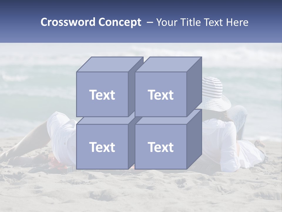 Brunette Adult Food PowerPoint Template