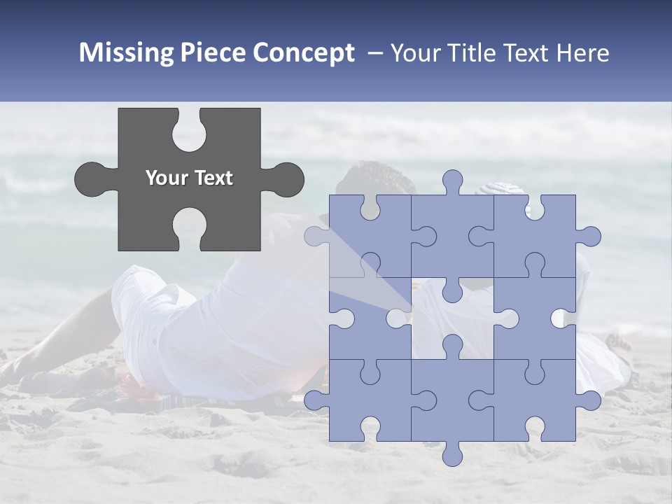 Brunette Adult Food PowerPoint Template