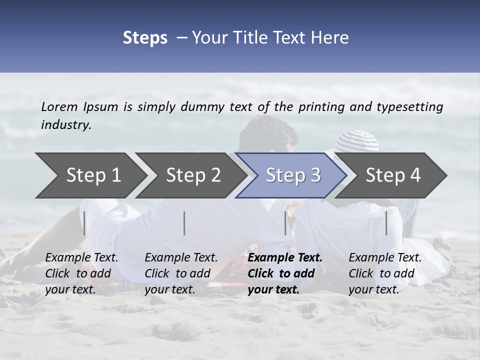Brunette Adult Food PowerPoint Template