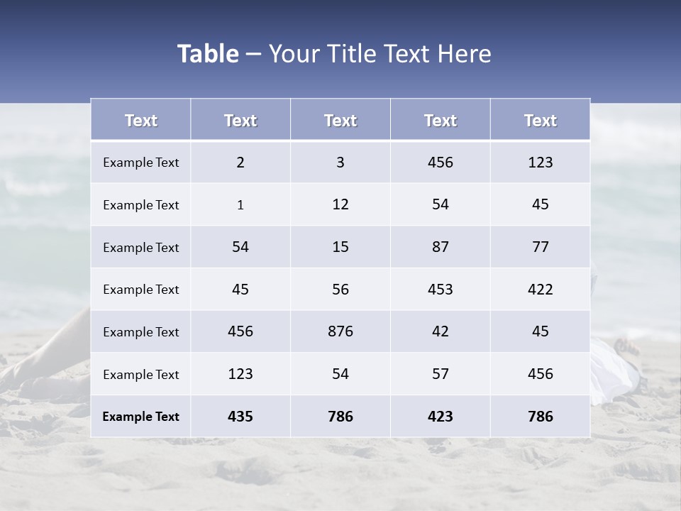 Brunette Adult Food PowerPoint Template