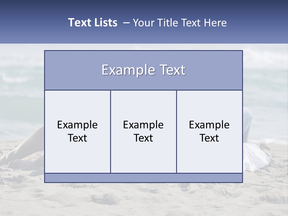 Brunette Adult Food PowerPoint Template