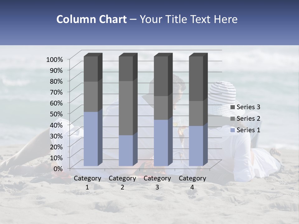 Brunette Adult Food PowerPoint Template