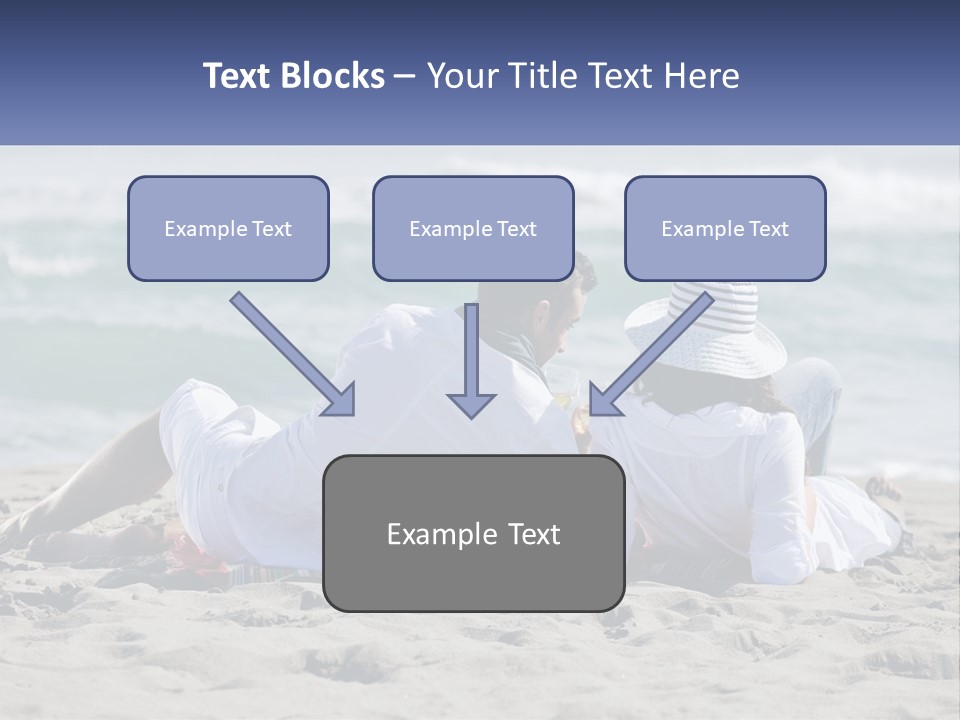 Brunette Adult Food PowerPoint Template