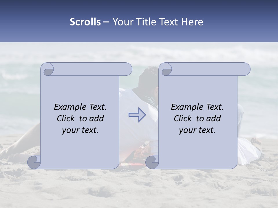 Brunette Adult Food PowerPoint Template