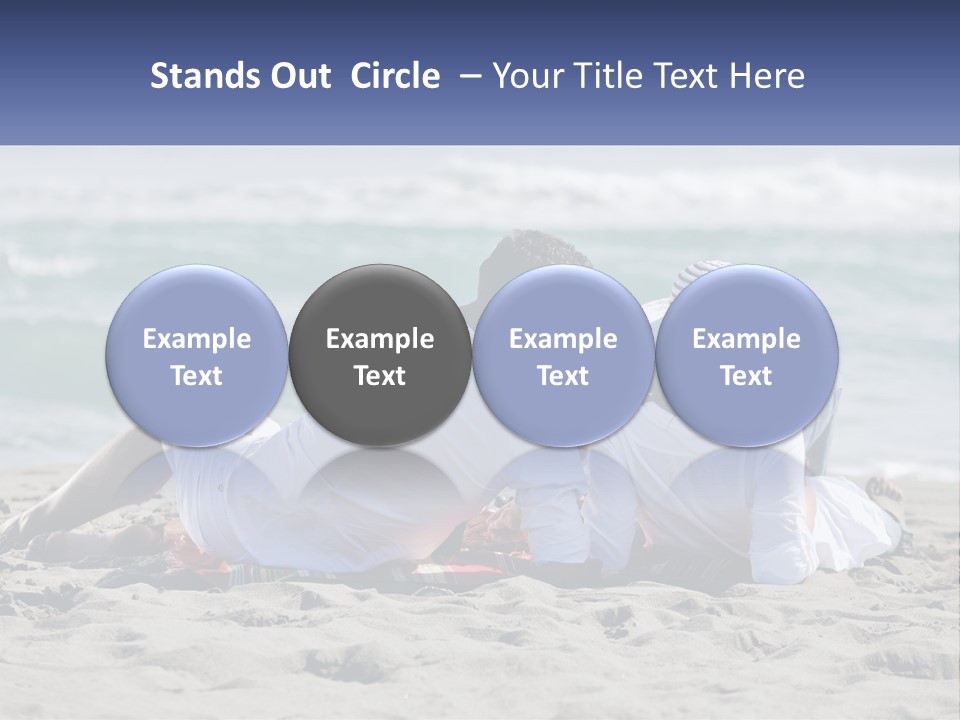 Brunette Adult Food PowerPoint Template