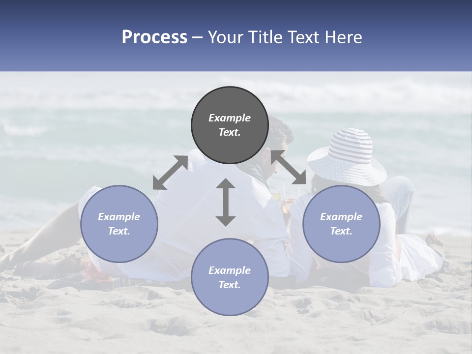 Brunette Adult Food PowerPoint Template