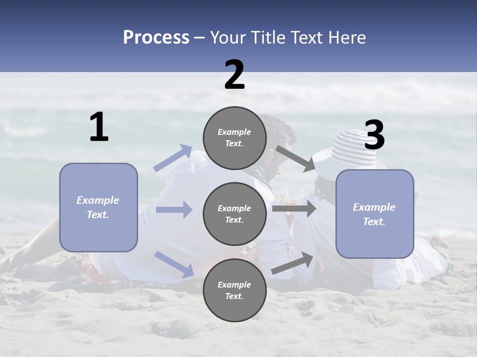 Brunette Adult Food PowerPoint Template