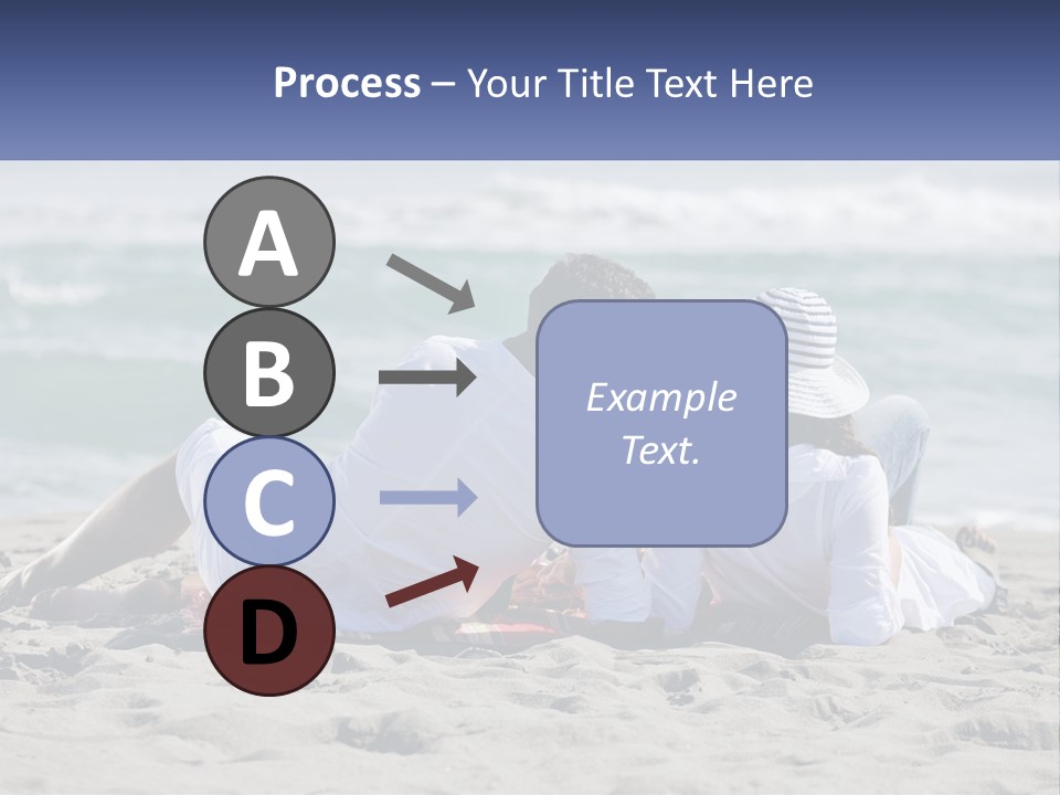 Brunette Adult Food PowerPoint Template