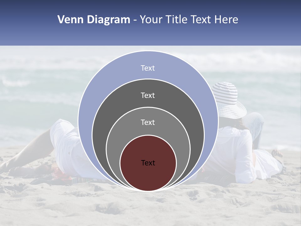 Brunette Adult Food PowerPoint Template