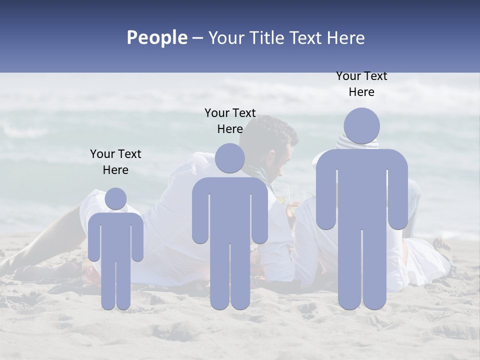 Brunette Adult Food PowerPoint Template