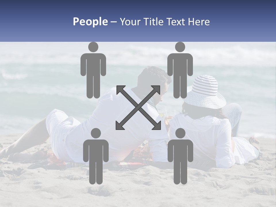 Brunette Adult Food PowerPoint Template