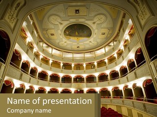 Interior Drama Balcony PowerPoint Template