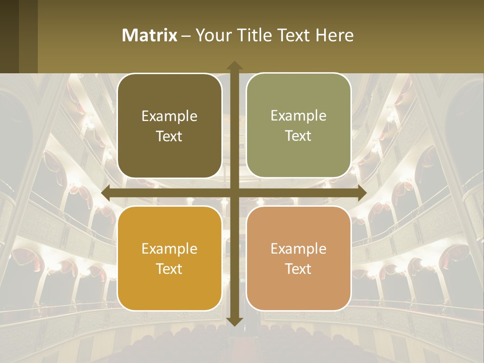 Interior Drama Balcony PowerPoint Template