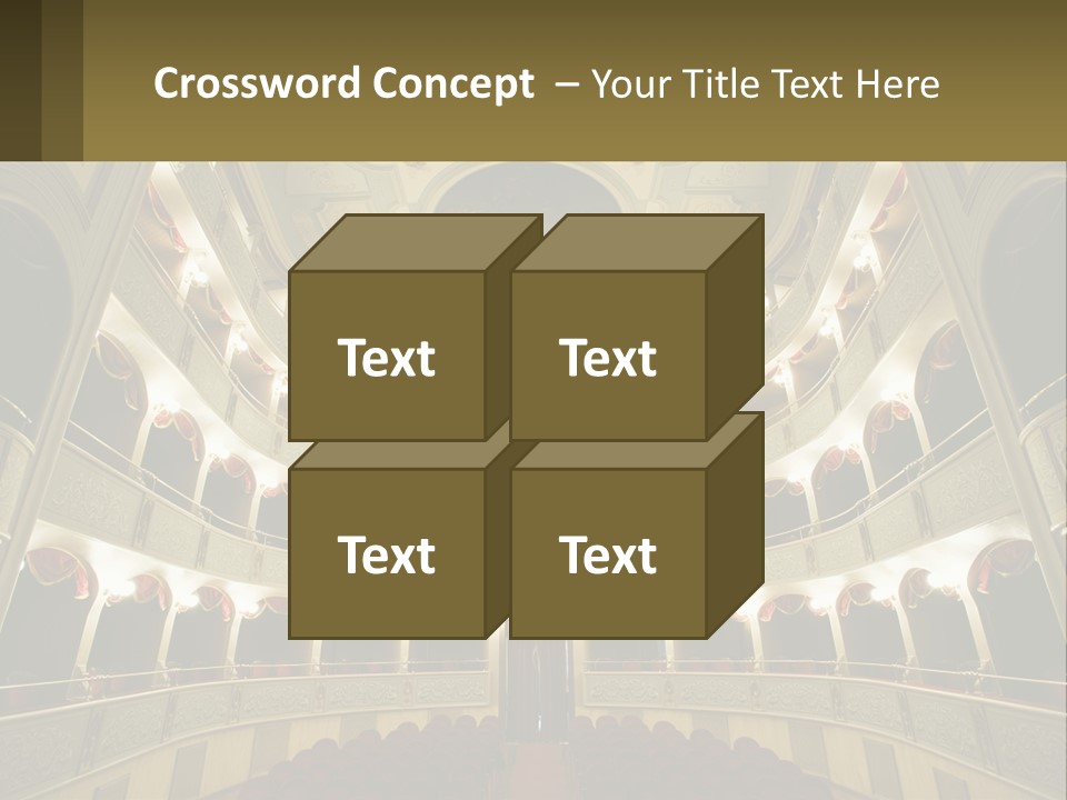 Interior Drama Balcony PowerPoint Template