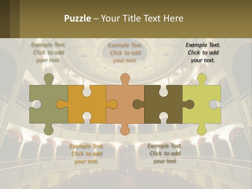 Interior Drama Balcony PowerPoint Template