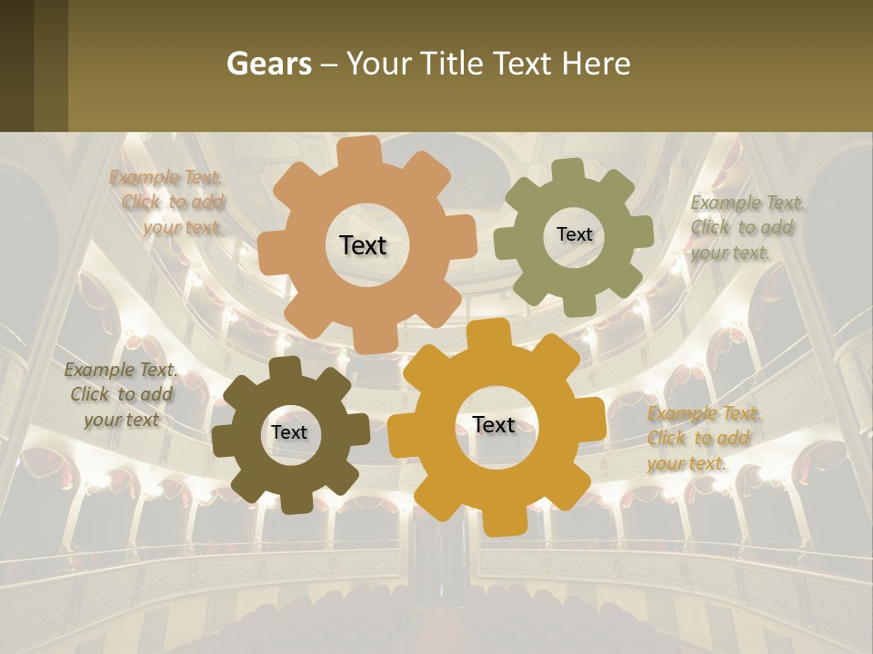 Interior Drama Balcony PowerPoint Template