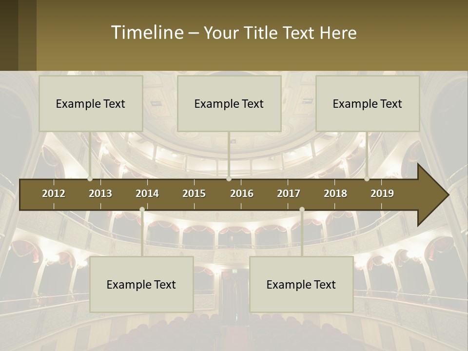 Interior Drama Balcony PowerPoint Template
