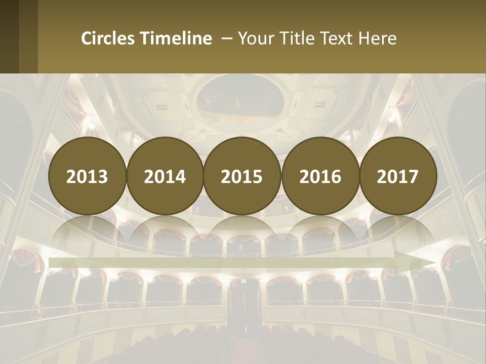 Interior Drama Balcony PowerPoint Template