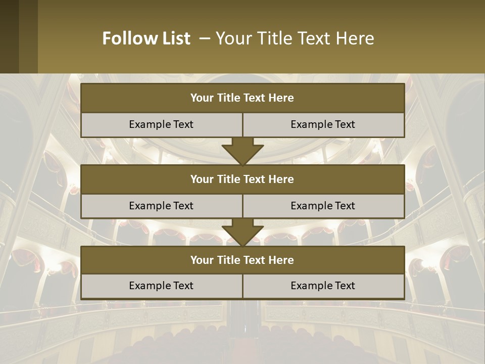 Interior Drama Balcony PowerPoint Template