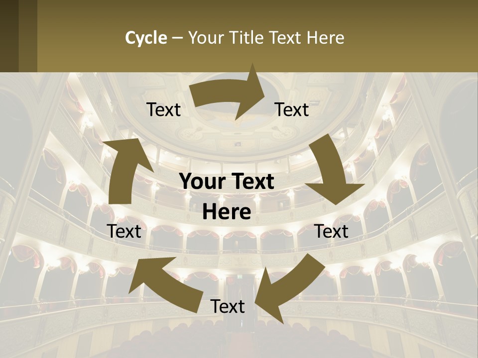 Interior Drama Balcony PowerPoint Template