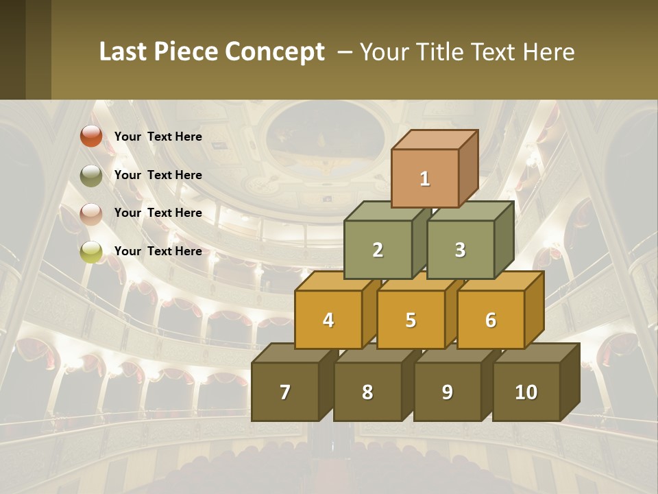 Interior Drama Balcony PowerPoint Template