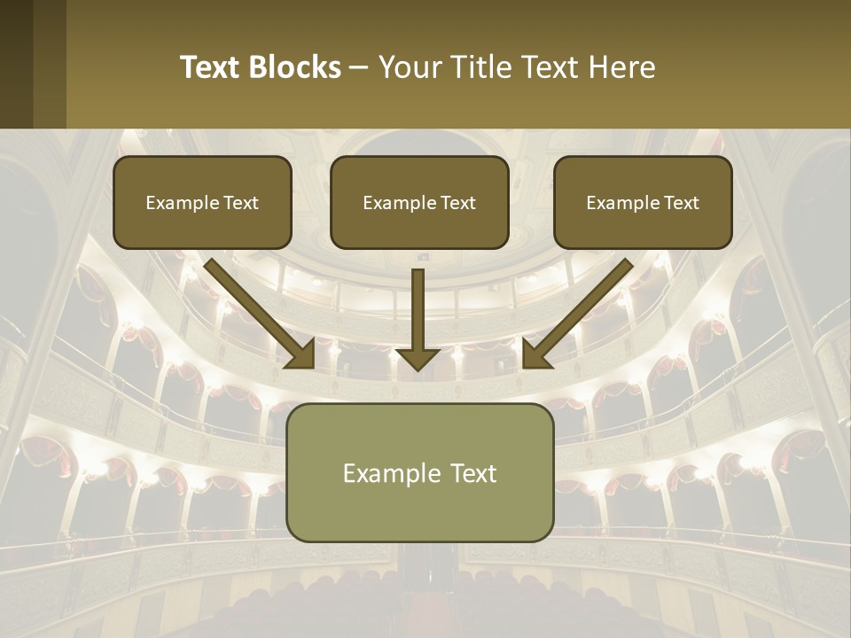Interior Drama Balcony PowerPoint Template