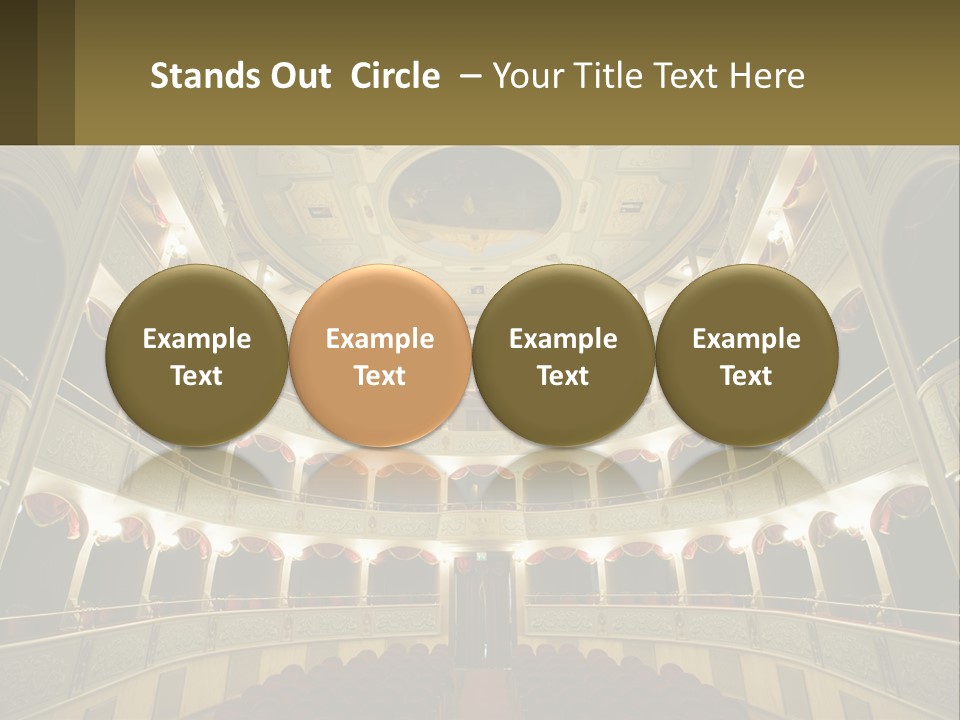 Interior Drama Balcony PowerPoint Template