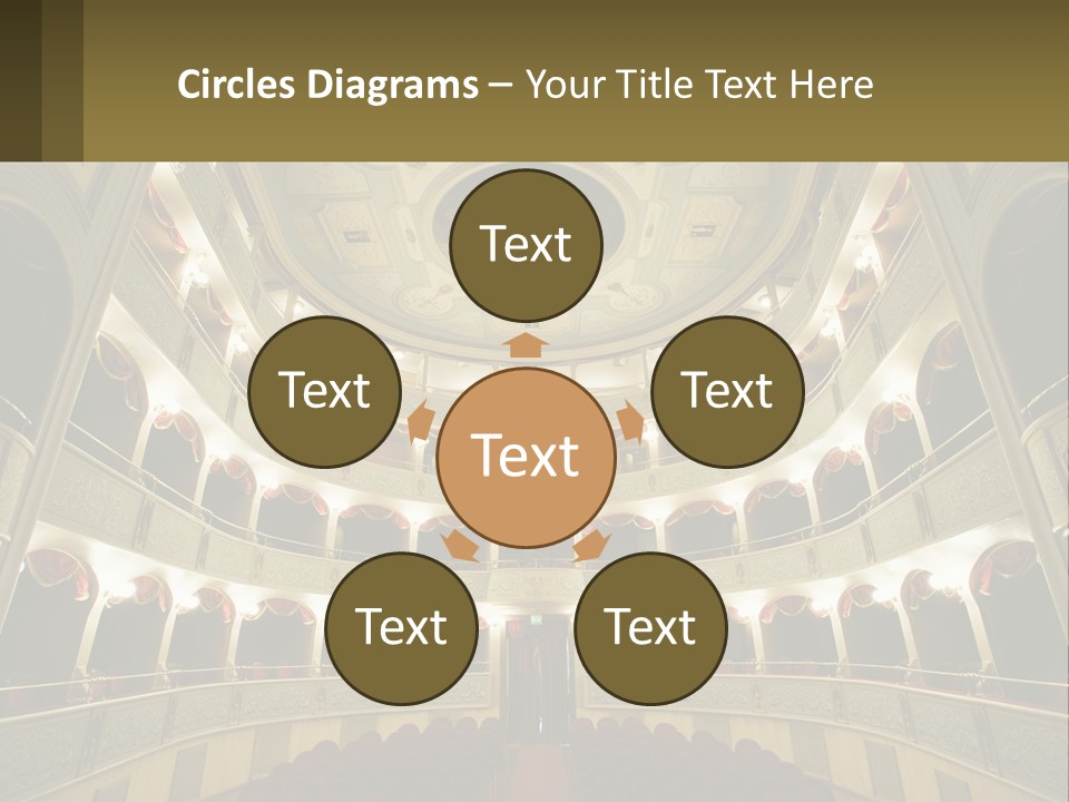 Interior Drama Balcony PowerPoint Template