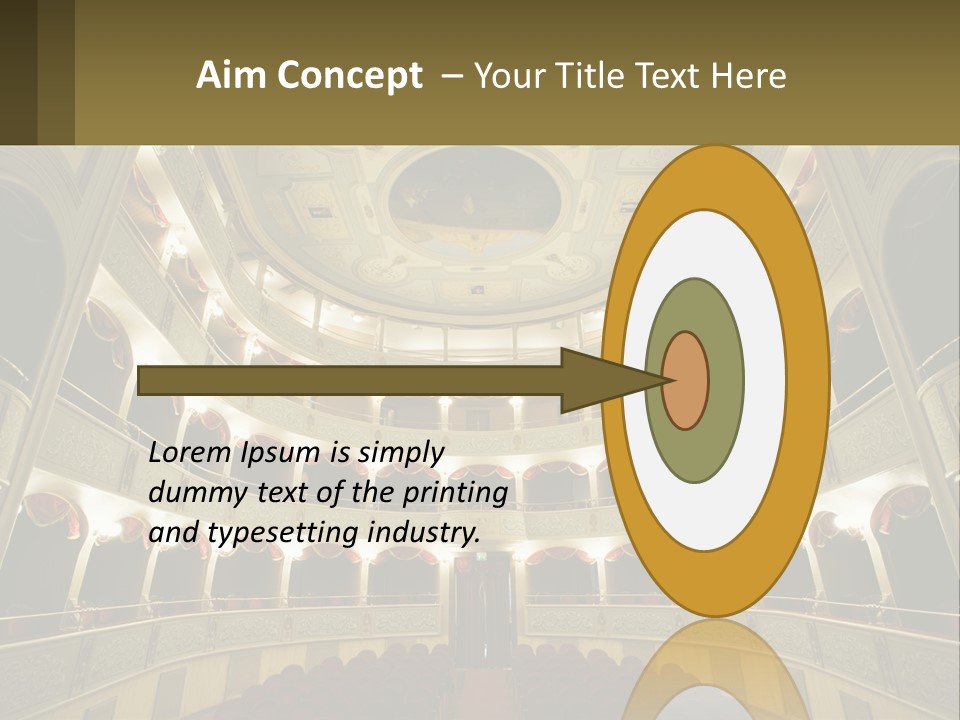 Interior Drama Balcony PowerPoint Template