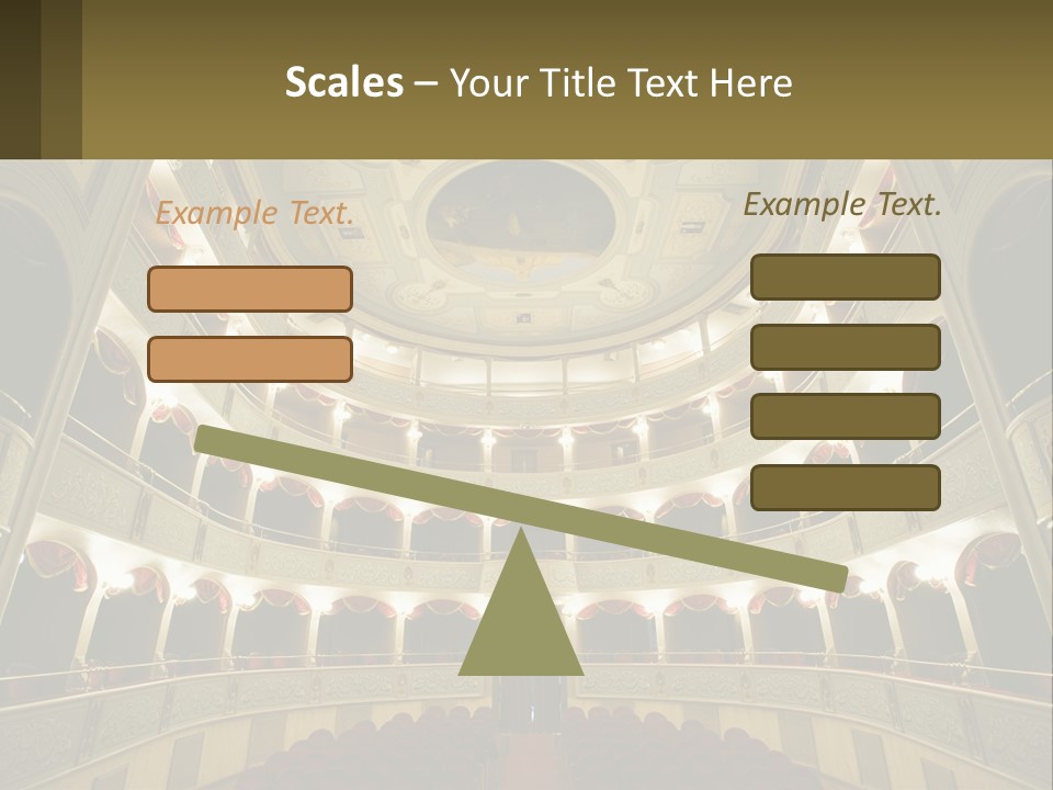 Interior Drama Balcony PowerPoint Template