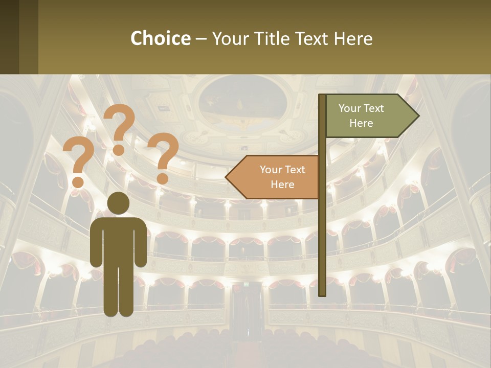 Interior Drama Balcony PowerPoint Template