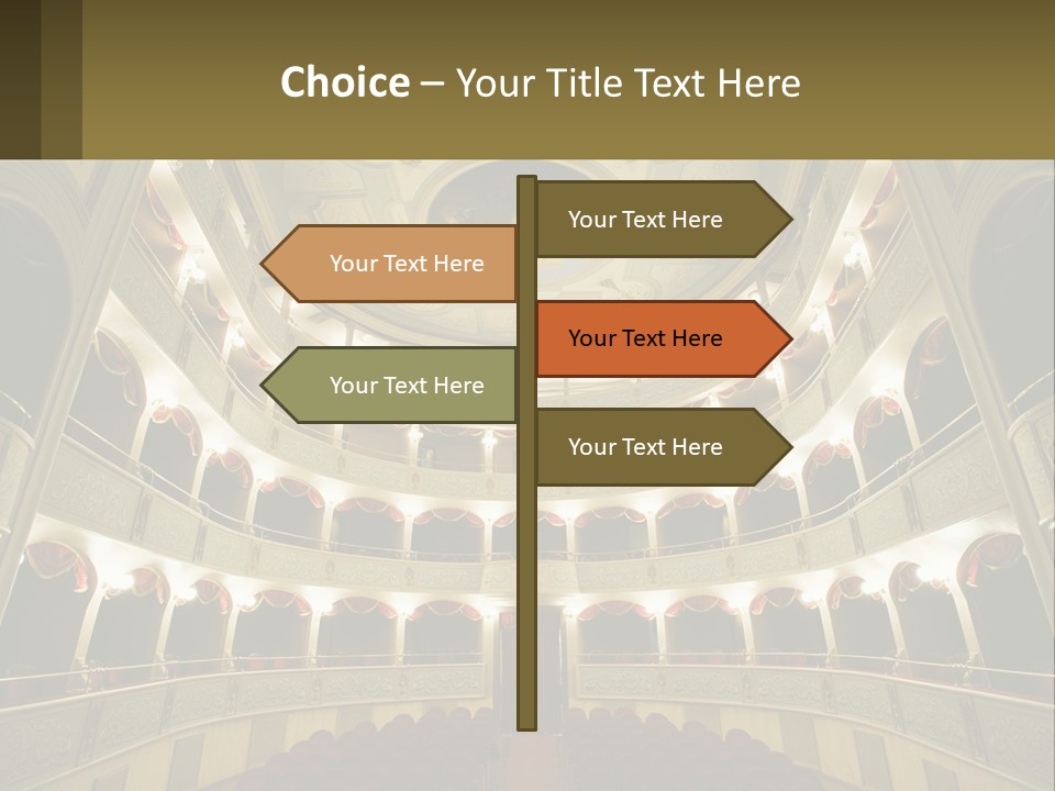 Interior Drama Balcony PowerPoint Template
