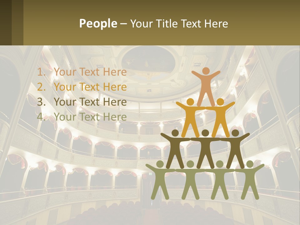 Interior Drama Balcony PowerPoint Template