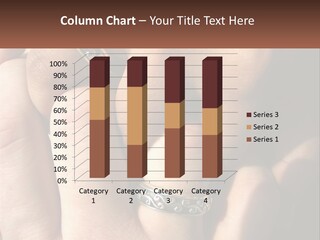 Interracial Finger International PowerPoint Template