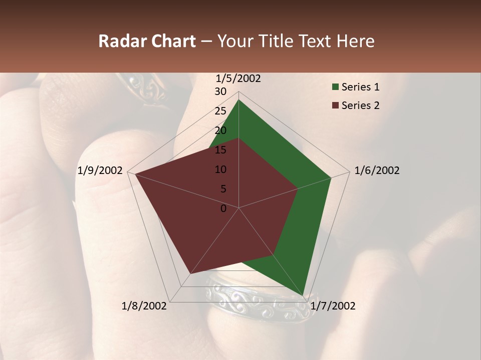Interracial Finger International PowerPoint Template