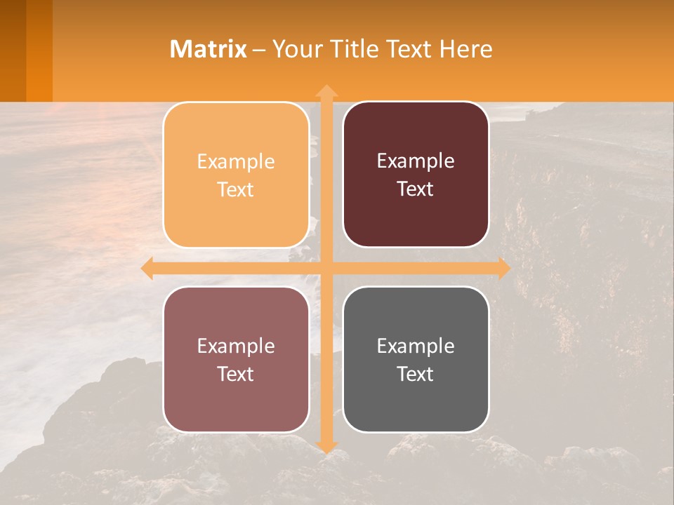 Sun Bright Danger PowerPoint Template