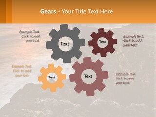 Sun Bright Danger PowerPoint Template