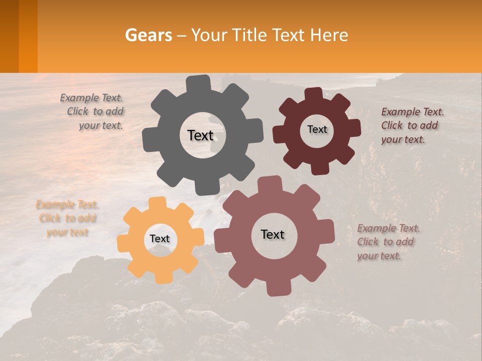 Sun Bright Danger PowerPoint Template
