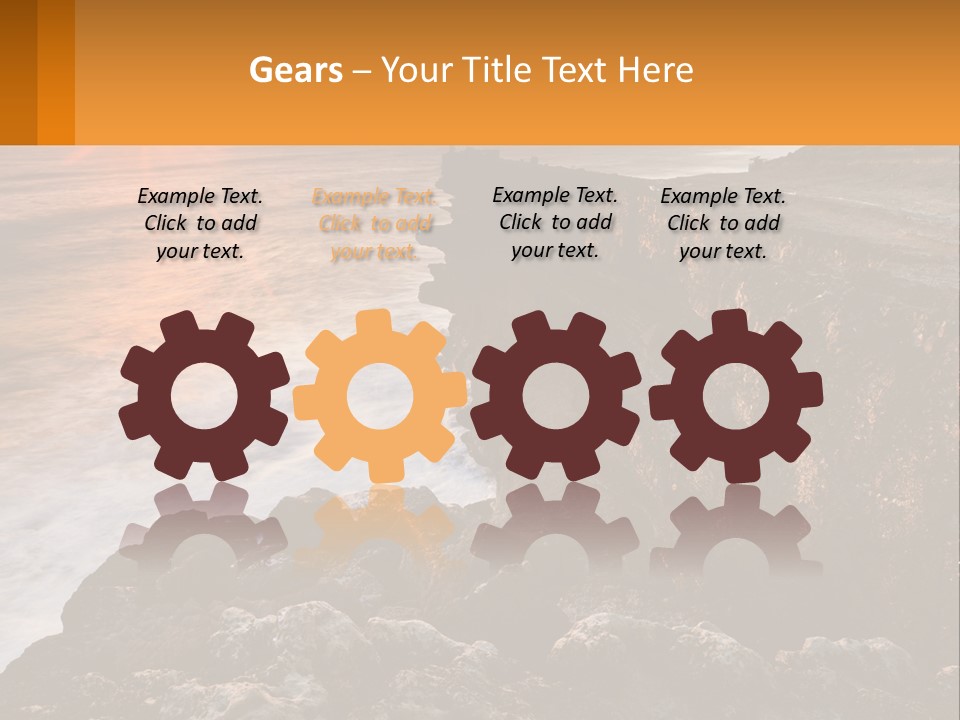 Sun Bright Danger PowerPoint Template