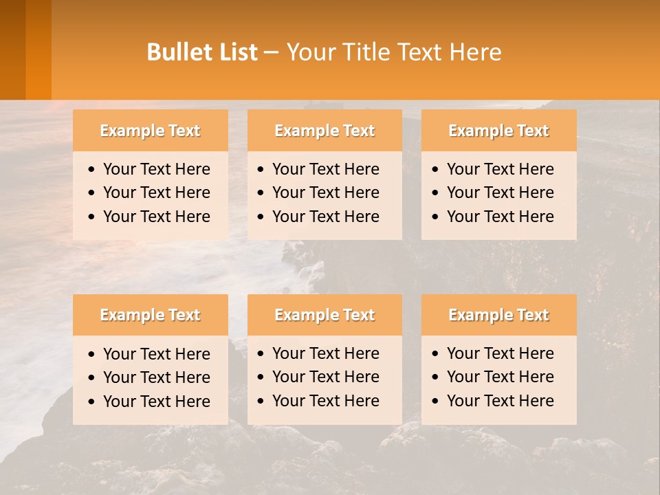 Sun Bright Danger PowerPoint Template