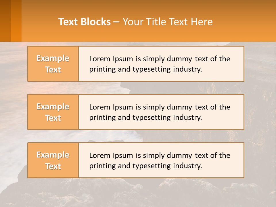 Sun Bright Danger PowerPoint Template